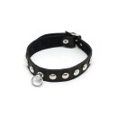 Rimba Collar Decorated with Studs Black S-M