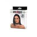 Rimba Halsband verziert mit Spikes Schwarz M-L
