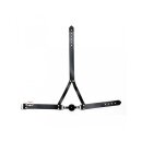 Rimba ball gag with head strap black Ø 4.4 cm