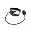 Rimba Mundknebel mit aufblasbarem Ballon und Pumpe Schwarz