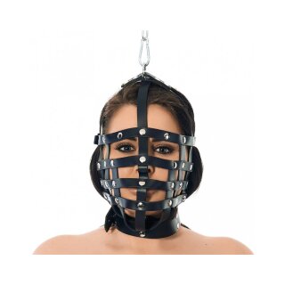 Rimba strap mask with D-ring black
