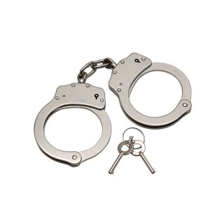 Rimba Police Handcuffs Metal Extra Strong Silver