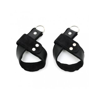 Rimba Arm Suspension Cuffs with D-Rings Black
