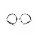 Rimba Einfache Handfesseln mit Ring Schwarz
