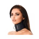 Rimba Halsfessel mit D-Ring Schwarz 40-46 cm