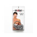 Rimba Brustklammern mit Kette und Cockring Silber...