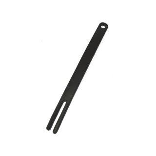 Rimba 2 tongue whip with metal strip inside 40 cm