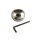 Rimba Donut-Shaped Ball Stretcher with Allen Key Silver Ø 3.8 cm