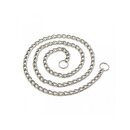 Rimba Kette mit Schlüsselringen Silber 100 cm