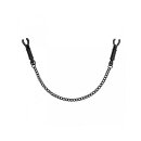 Rimba Nipple Clamps with Chain Black 2 Pieces
