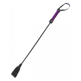 Rimba Riding Crop Purple Black 70 cm