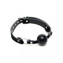 Rimba Ball Gag with Silicone Ball Black Ø 4.4 cm
