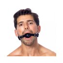 Rimba Ball Gag with Silicone Ball Black Ø 4.4 cm