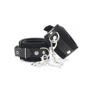 Rimba Handcuffs with Carabiner Hook Black