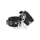 Rimba Ankle Cuffs with Carabiner Hook Black