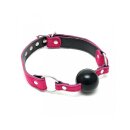 Rimba Gag with Silicone Ball Pink Black Ø 4.4 cm