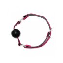 Rimba Gag with Silicone Ball Pink Black Ø 4.4 cm