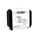 Rimba Anal Plug with Crystal Silver Ø 4 cm