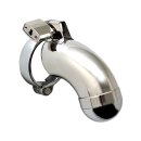 Rimba Chastity Cage with Padlock Silver Ø 4.5 cm