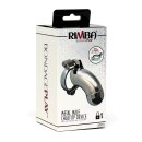 Rimba Chastity Cage with Padlock Silver Ø 4.5 cm