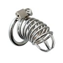 Rimba Penis Cage with Lock Silver 8 cm Ø 5.5 cm