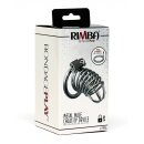 Rimba Penis Cage with Lock Silver 8 cm Ø 5.5 cm