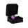Rimba Anal Plug with Crystal Silver Purple Ø 3 cm