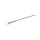 Rimba Lange Urethral Sound mit Vibration Silber Ø 7 mm