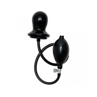 Rimba inflatable plug with solid core black Ø 4.5–8.5 cm