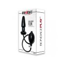 Rimba inflatable anal plug with solid core Ø 3.8 - 7.3 cm