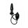 Rimba inflatable anal plug with solid core Ø 3.8 - 7.3 cm