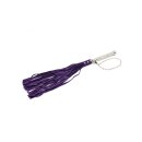 Rimba leather whip purple 52 cm