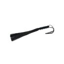 Rimba Silicone Flogger Black 38 cm