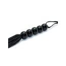 Rimba Silicone Flogger Black 38 cm