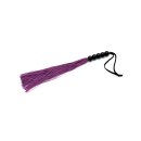 Rimba Silicone Flogger Purple Black 38 cm