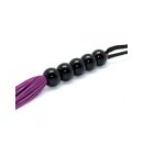 Rimba Silicone Flogger Purple Black 38 cm