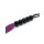 Rimba Silicone Flogger Purple Black 38 cm