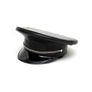 Rimba Police Cap Black Silver S-M