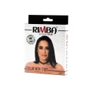 Rimba Collar with Ring and Studs Black 32-44 cm