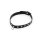 Rimba Collar with Ring and Studs Black 32-44 cm