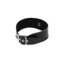 Rimba Halsband mit Ring Schwarz 38-44 cm