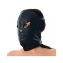Rimba nappa leather face mask black