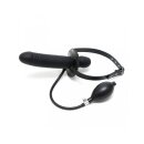 Rimba Inflatable Gag with Pump Black