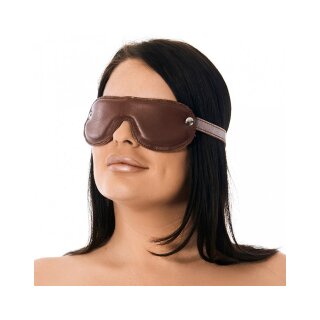 Rimba Eye Mask with Soft Padding Brown