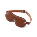 Rimba Eye Mask with Soft Padding Brown