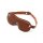 Rimba Eye Mask with Soft Padding Brown