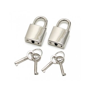 Rimba 2 Padlocks Silver