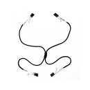 Rimba Nippel- und Schamlippenklemmen mit Gummizug Schwarz...