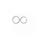 Rimba 2-Piece Metal Cock Ring Set Silver Ø 3.0-3.5 cm