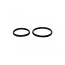 Rimba 2-teiliges Cockring Set Schwarz Ø 5+5,5 cm